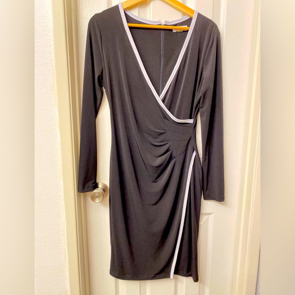 Calvin Klein Back Dress with white trim